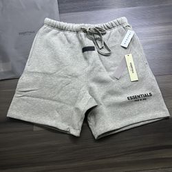 Essentials Shorts Dark Oatmea