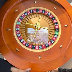 Solid Wood Casino Roulette 