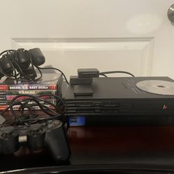 PlayStation 2 System With 6 Games