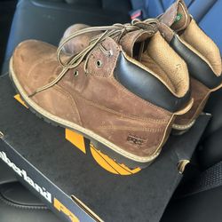 Timberland Steel Toe Boots Size 10.5