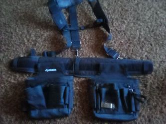 Husky work belt w/suspenders