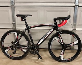 OUTROAD Road Bike – Sporty Design – Great Looking Bicycle!