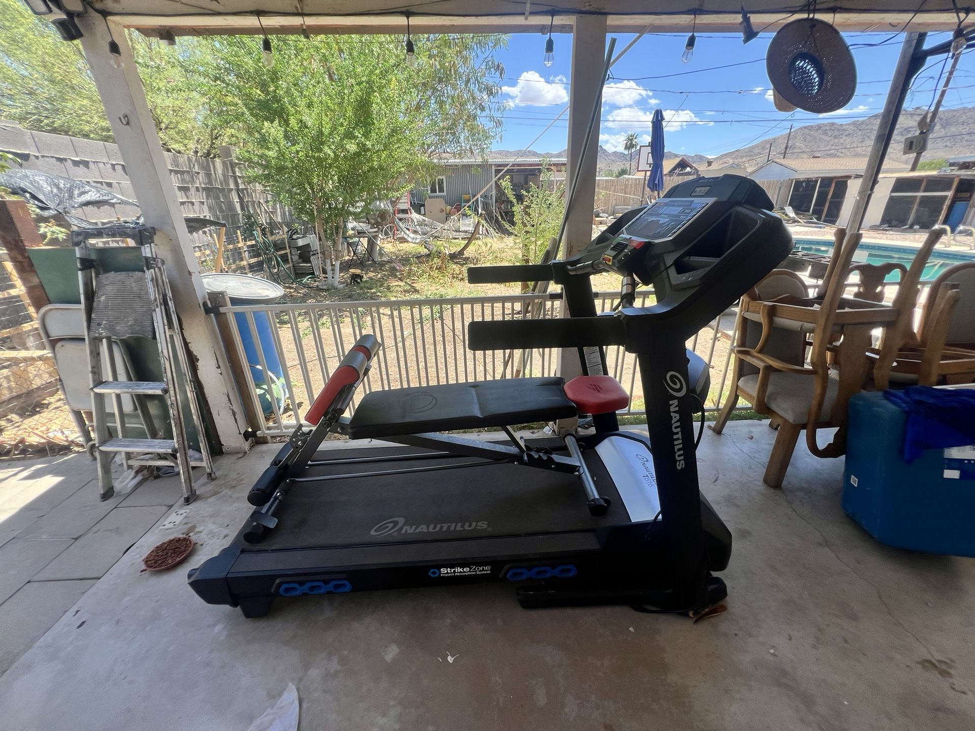 Treadmill And Bench