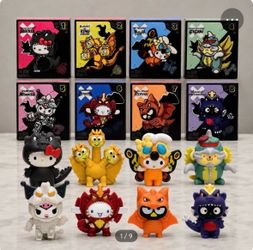 Hello Kitty Godzilla McDonalds toys