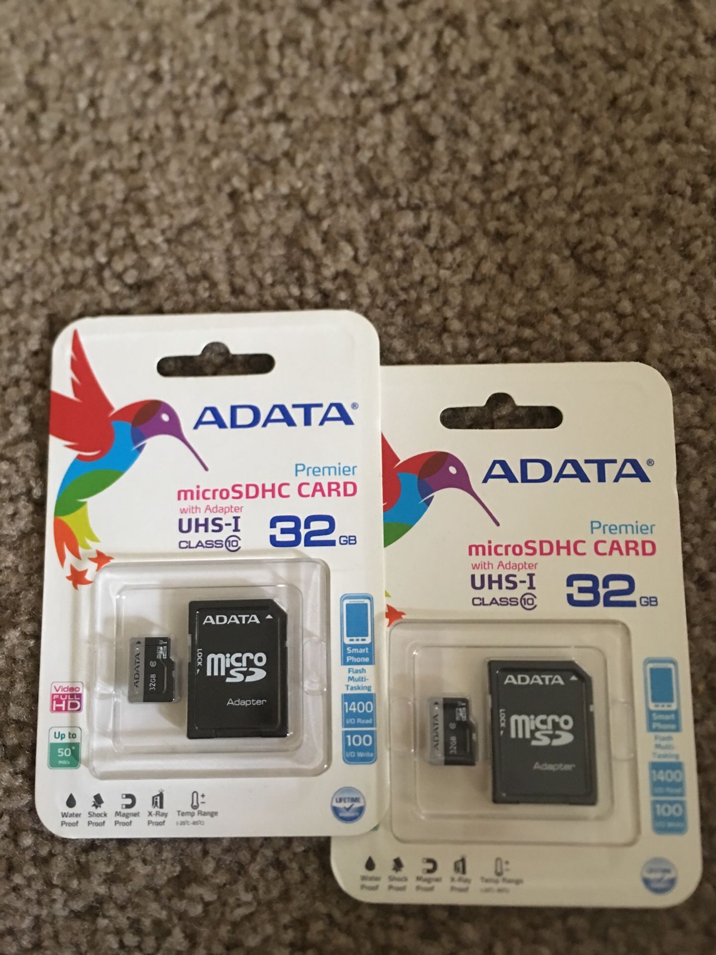 Adata micro SD cards 32gb