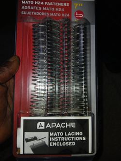 7inch moto h24 fasteners  by apache