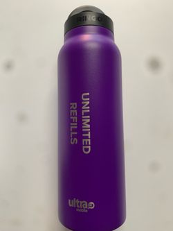 RINGO - The Tripod Bottle - 24 oz Water Bottle - PURPL with engraved ULTRA  Logo
