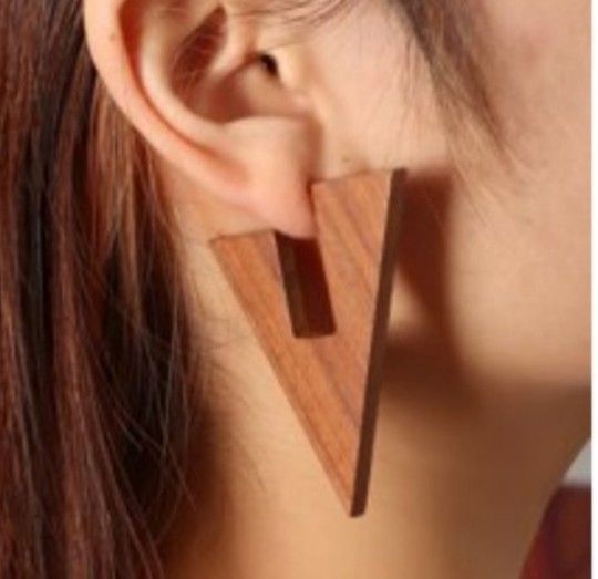 Francesca's Wood Earrings 