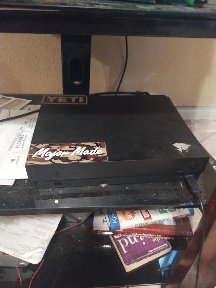 Xbox One X With Kodi Attached