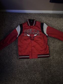 Chicago Bulls Satin Varsity Jacket