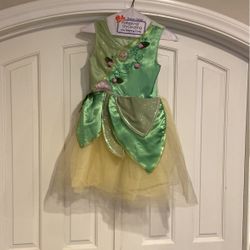 Princess Tiana (Princess And The Frog) Costume XS 3-4