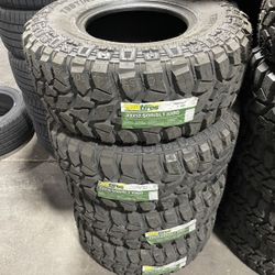 LT 33x12.50x15 TBB Mud Terrain Tires (4) New Installed (4) New-We Finance