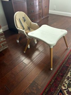 Child’s table and chair/highchair
