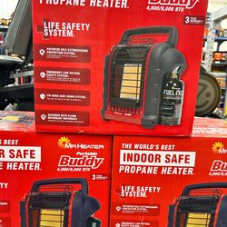 Mr. Heater Portable Buddy Radiant Heater 4 to 9K BTU