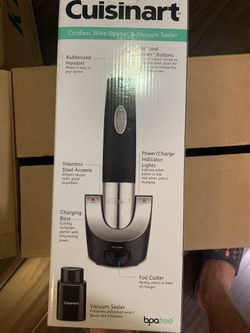 Selling New Cordless Wine Opener And Sealer