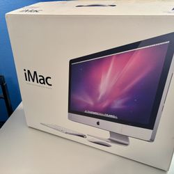 iMac 27” 2.8Ghz quad-core i7 processor 1 TB Serial Hard Drive 8 MB  RAM OS High Sierra 10.13