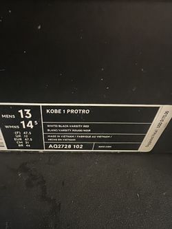 Kobe 1 All Star Size 13