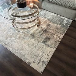 Abstract rug 5x7