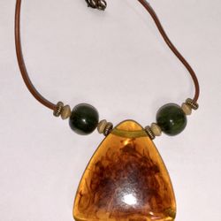 Huge Vintage Rare Amber Necklace Natural Baltic Beads 47g