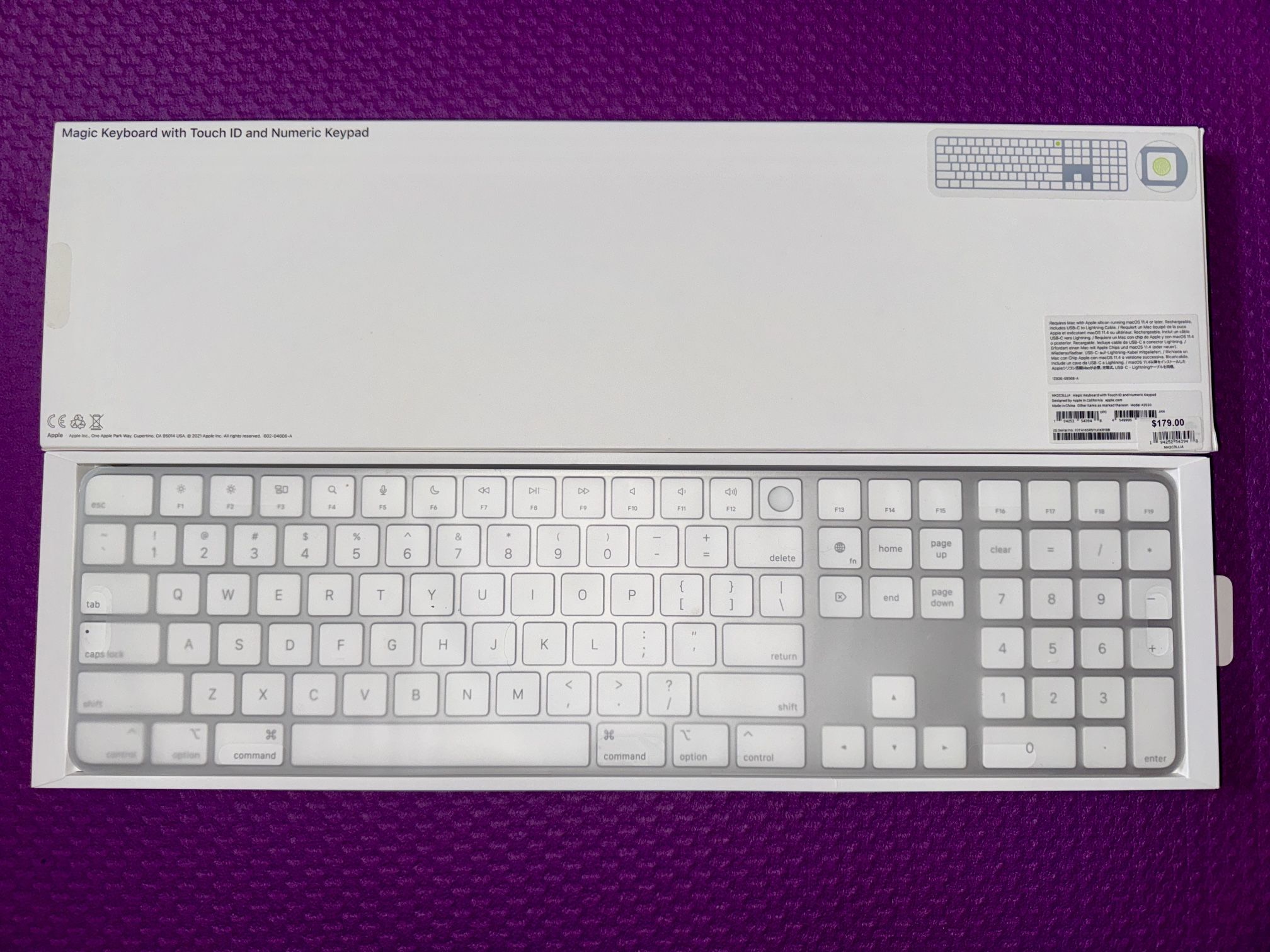 Apple Magic Keyboard with Touch ID
