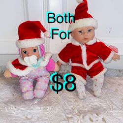 $8 For Both Baby Dolls in good condition