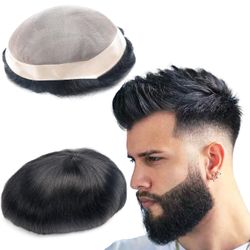 Human hair toupee