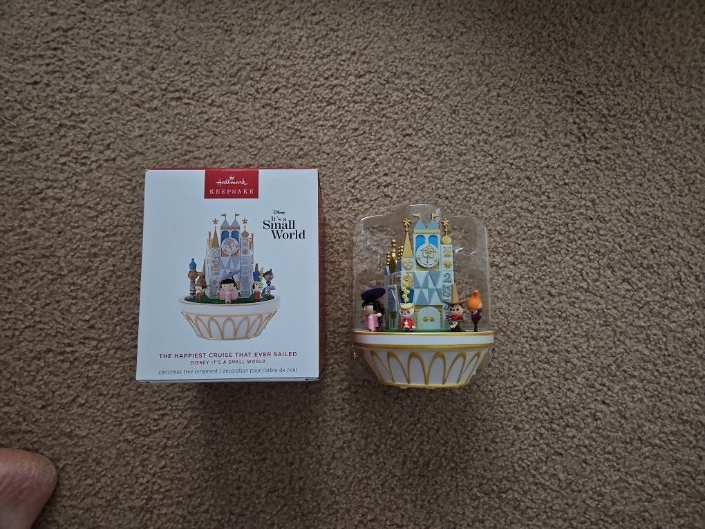 Disney It's A Small World Ornament 2024