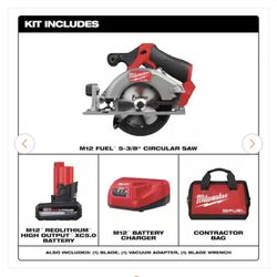 Milwaukee M12 Circular Saw 