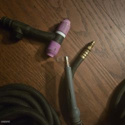 weldtec wt-60amp  air cooled micro tig welding whip w/ 25ft Hose