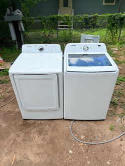 Washer and dryer  like new