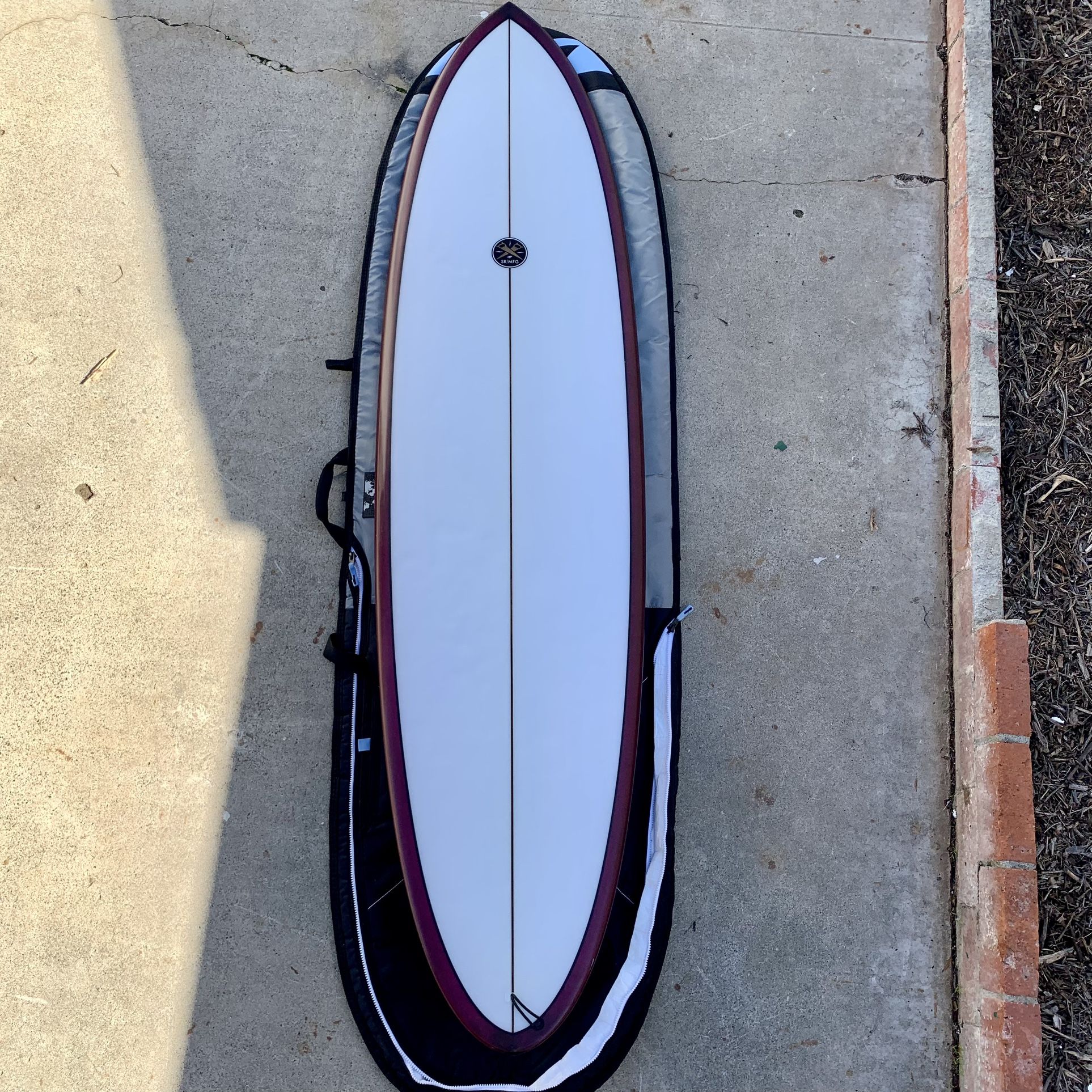 7’2” SurfRide MFG Midlength Surfboard
