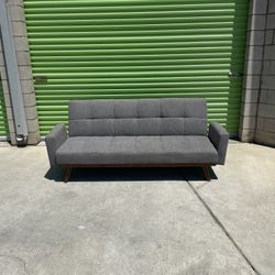*Free Delivery* Modern Gray Wayfair Couch Sleeper Sofa Futon Bed De 