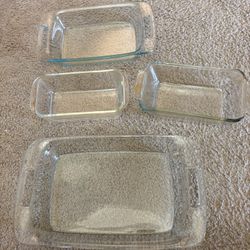 3 Pyrex/1 Glass Loaf