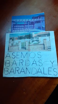 Asemosbardas porches y todo en contruccion