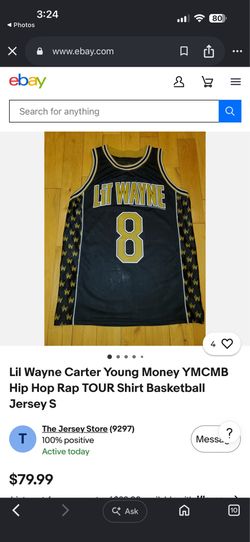 Lil Wayne Carter Basketball Jersey 8