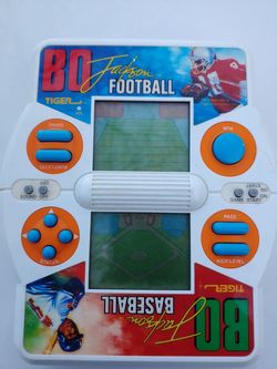 80s video game. No Jackson football/baseball game