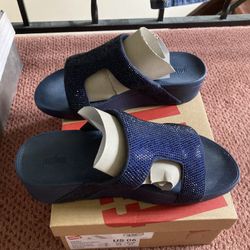 Fit Flop Slides Size 6