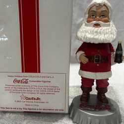 Vintage Christmas Bobble Head:Happy Holidays From Coca Cola 