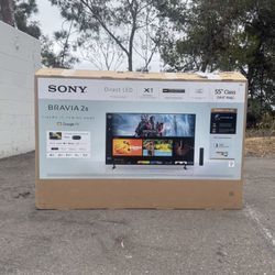 MV 55” Sony smart 4k Bravia 2 tv 