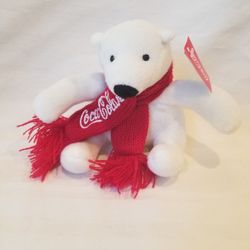 Coca Cola Bear - Plush Collectible - New w/tag