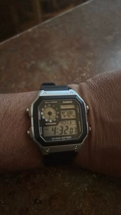 Casio watch $40