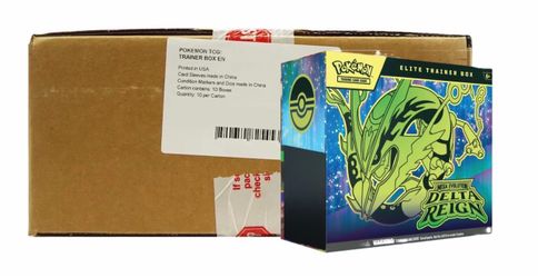 Pokemon Mega Delta Reign ETB Sealed Cases PRE-SALE/Pre-Order Total (6 Cases Left)