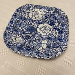 Blue and White Plate 