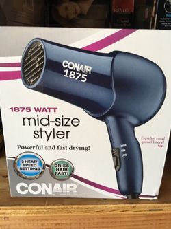 Conair mud size 1875 hair dryer