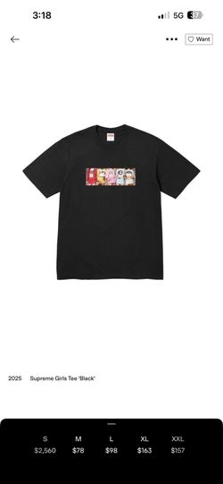 Supreme girls tee