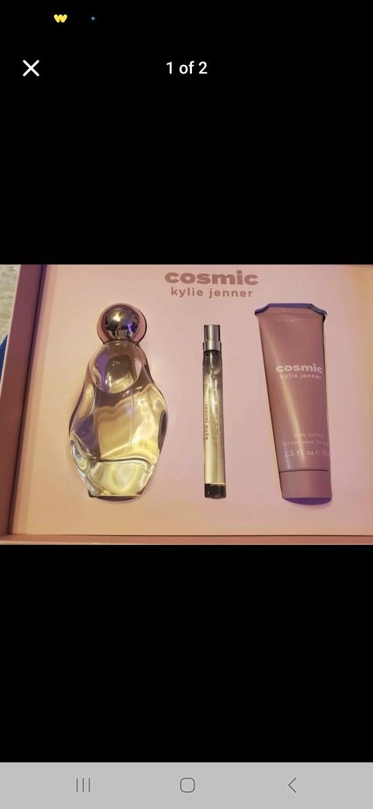 COSMIC KYLIE JENNER 3 PC PERFUME GIFT SET