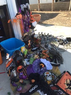 Various Halloween Decor