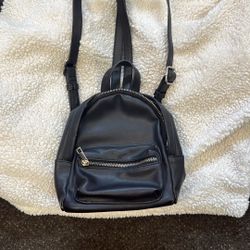 Small Black Backpack 