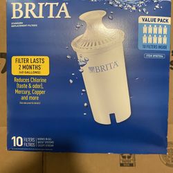 NEW 10 Count Brita Filter Refills 