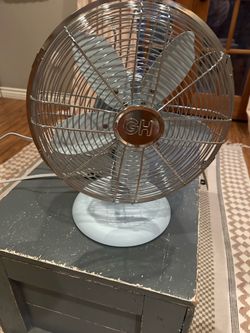 Vintage Look Plug In Fan